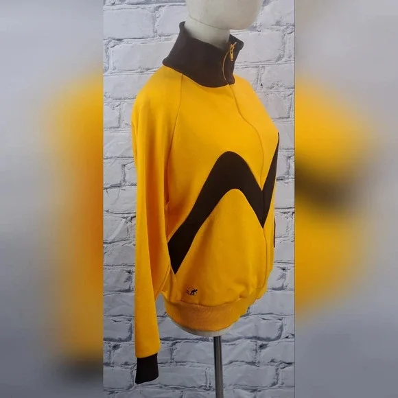 Vintage 80s Women's Track Jacket Athletic Summer Games Manitoba Canada 70s Large - Picture 10 of 15